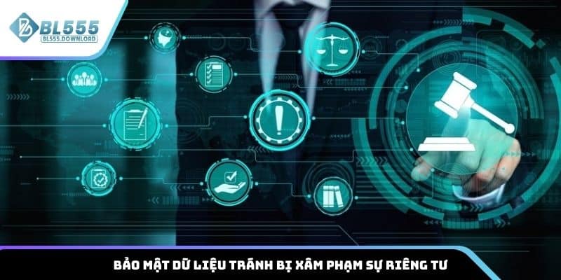 Bảo mật dữ liệu tránh bị xâm phạm sự riêng tư