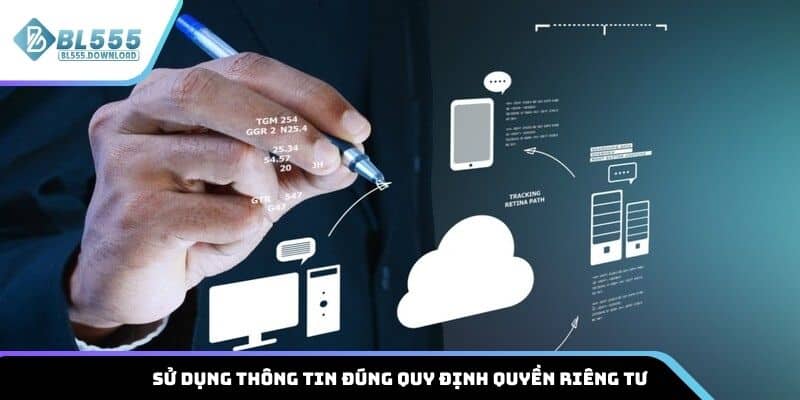 Sử dụng thông tin đúng quy định quyền riêng tư